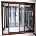 Glass panel aluminum folding door bifold door